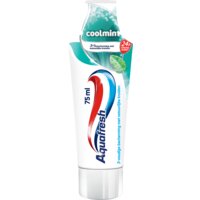 Een afbeelding van Aquafresh Cool mint tandpasta voor gezonde tanden