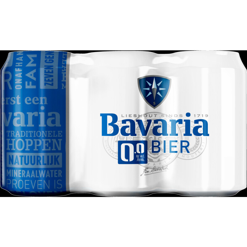 Een afbeelding van Bavaria 0.0% Bier 6-pack