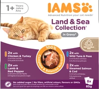 IAMS Delights adult 1+ land & sea collection