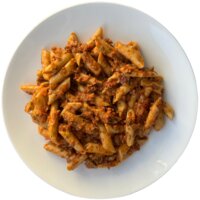 Een afbeelding van Cucina Penne arabiata met gehakt