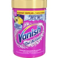 Een afbeelding van Vanish Vlekverwijderaar poeder gekleurde was