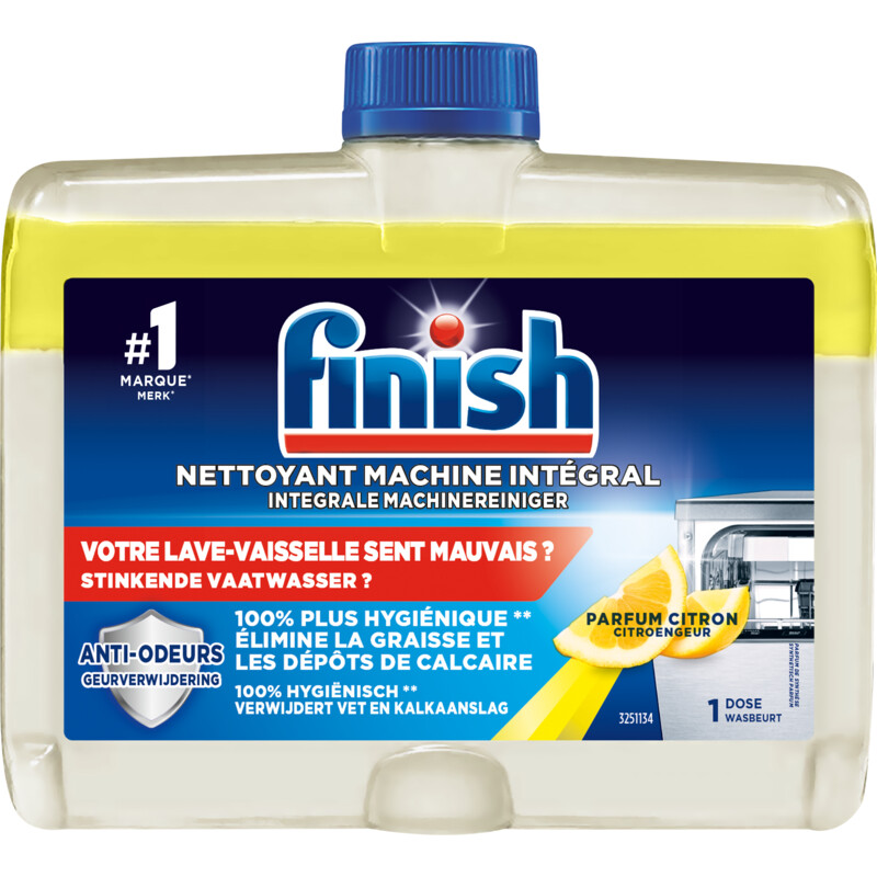 Een afbeelding van Finish Integrale machinereiniger citroen