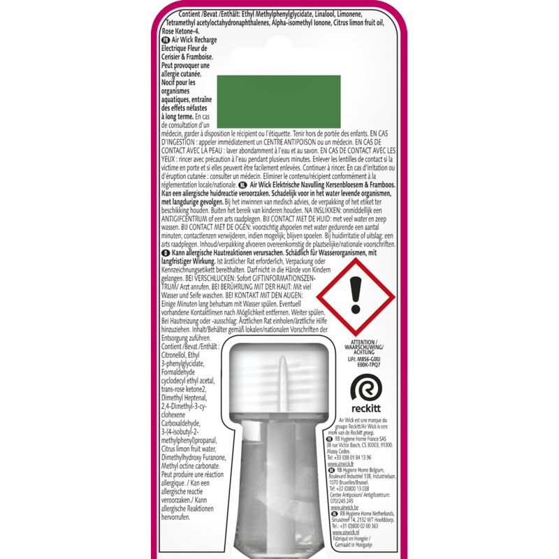 Een afbeelding van Air Wick Elektrische navulling magnolia