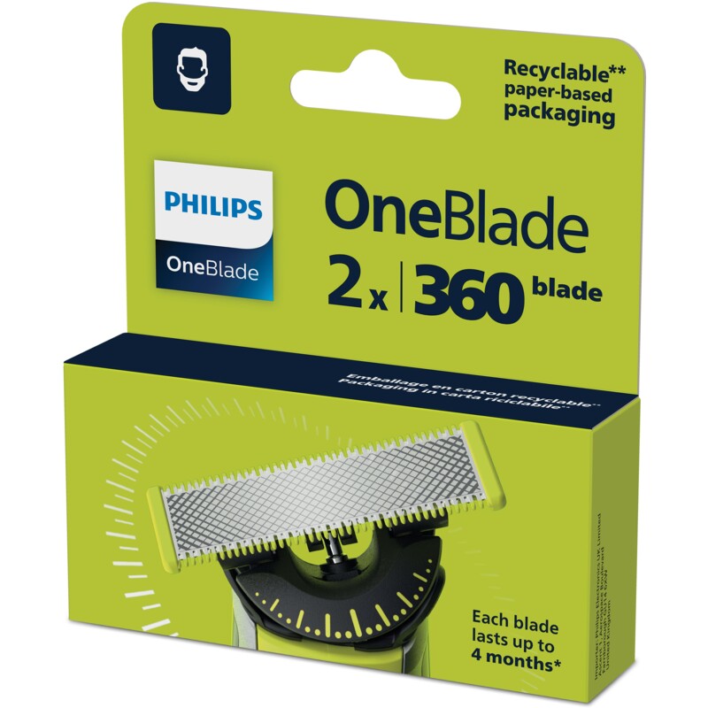 Een afbeelding van Philips Oneblade 360 2-pack QP420/50