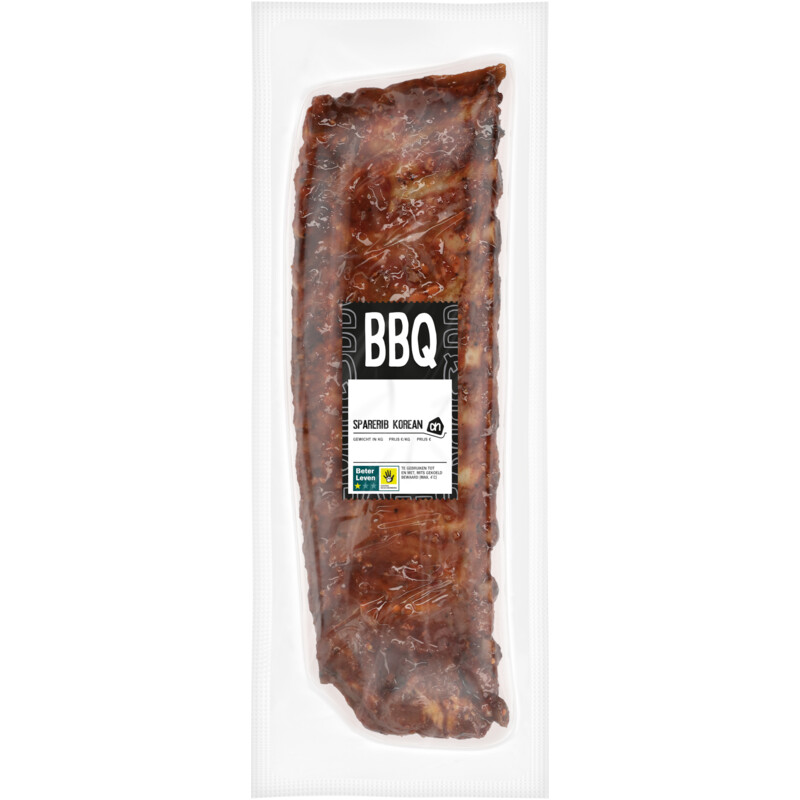 Een afbeelding van AH BBQ sparerib Korean