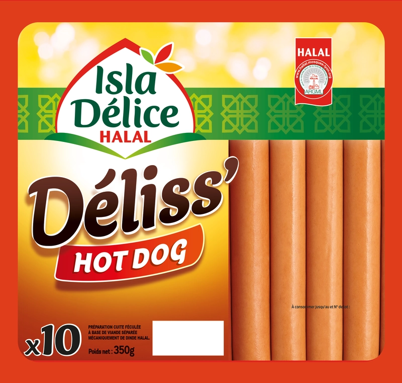 Isla Délice Déliss' hotdog