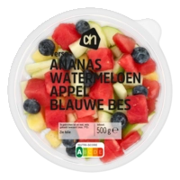AH Ananas, watermeloen, appel, blauwe bes