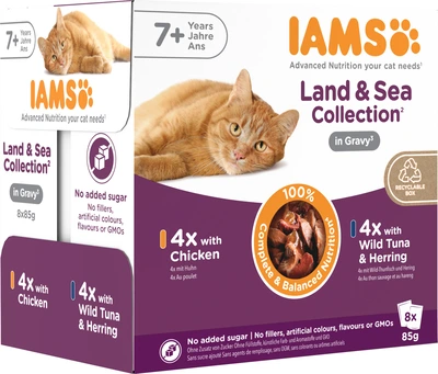 pdp-image-IAMS Delights senior 7+ land & sea collection