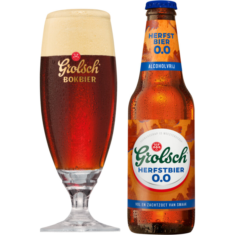 Een afbeelding van Grolsch Herfstbier 0.0% 6-pack