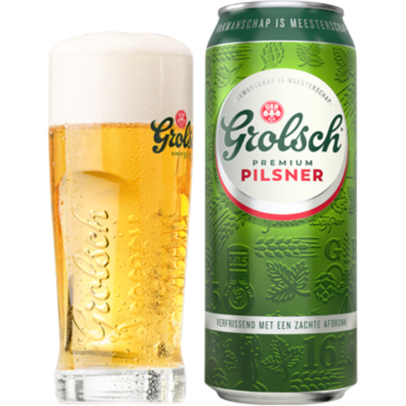 Een afbeelding van Grolsch Premium pilsner bier 6-pack