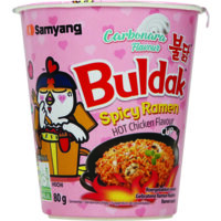 Een afbeelding van Samyang Buldak spicy ramen carbonara