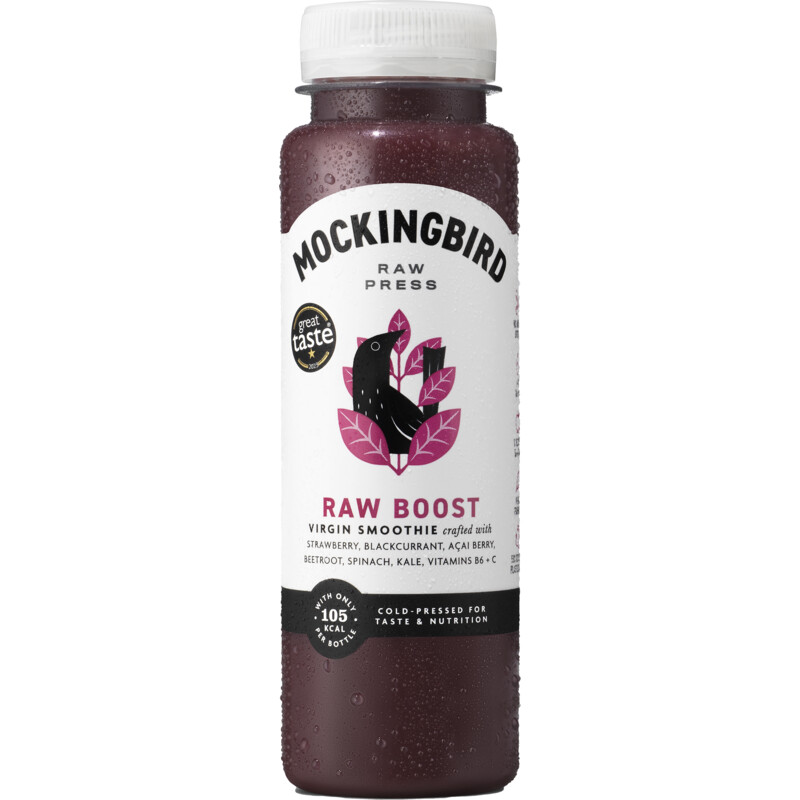 Een afbeelding van Mockingbird Raw boost smoothie