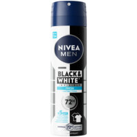 Een afbeelding van NIVEA Men black & white fresh deodorant spray