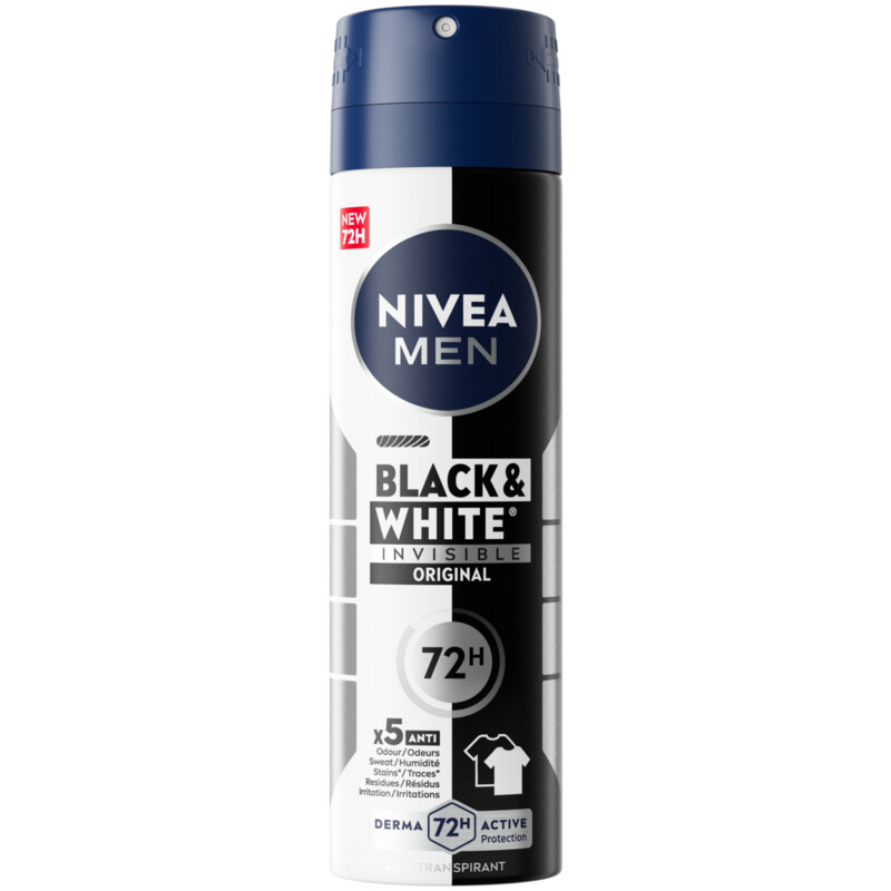 Een afbeelding van NIVEA Men black & white original deo spray