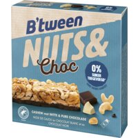 Een afbeelding van Hero B'tween nuts&choc cashew met chocolade