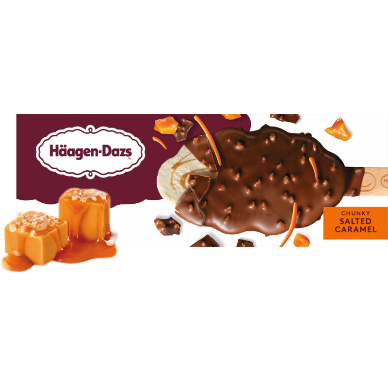 Een afbeelding van Sample Häagen-Dazs Chunky salted caramel