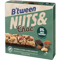 Een afbeelding van Hero B'tween nuts&choc notenmix met chocolade