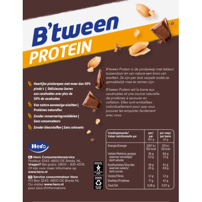 pdp-image-Hero B'tween protein pinda's & chocolade