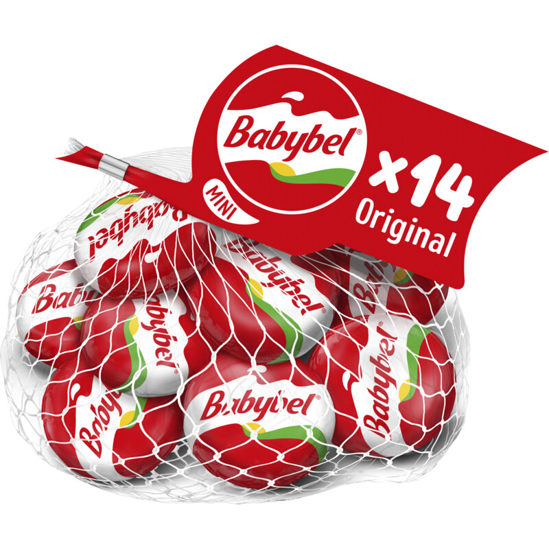Een afbeelding van Babybel 14 jonge 45+ kaasjes