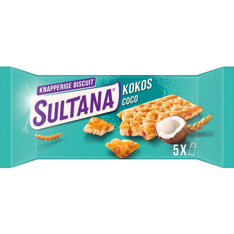Een afbeelding van Sultana Knapperige biscuit kokos