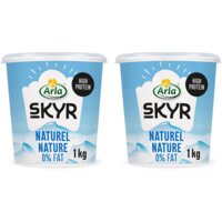 Een afbeelding van Arla Skyr naturel yoghurt 0% fat XL 2-pack