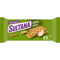 Een afbeelding van Sultana Fruitbiscuit appel smaak