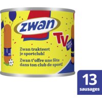 Een afbeelding van Zwan TV worst bel