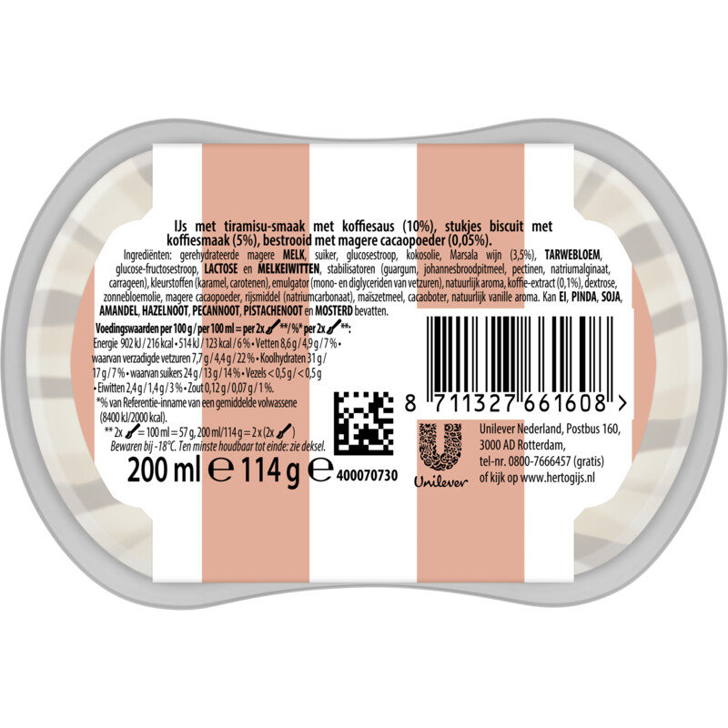Een afbeelding van Hertog IJsalon tiramisu