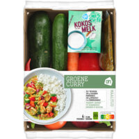 Een afbeelding van AH Thaise groene curry verspakket