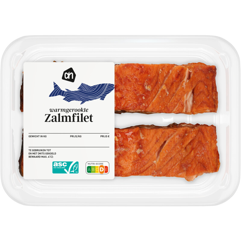 Een afbeelding van AH Warmgerookte zalmfilet