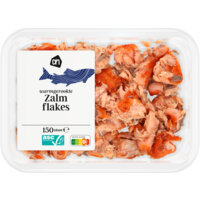 Een afbeelding van AH Warmgerookte zalm flakes