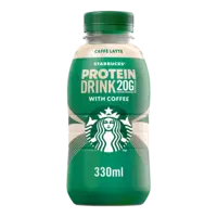 Starbucks Protein drink caffe latte coffee