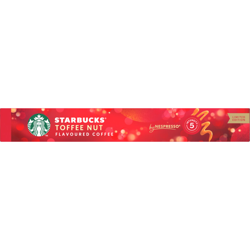 Een afbeelding van Starbucks Toffee nut capsules