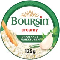 Een afbeelding van Boursin Creamy knoflook fijne kruiden