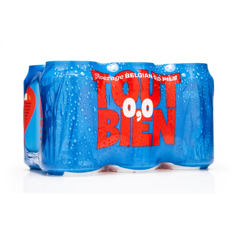 Een afbeelding van Tout Bien 0.0% pils 6-pack bel