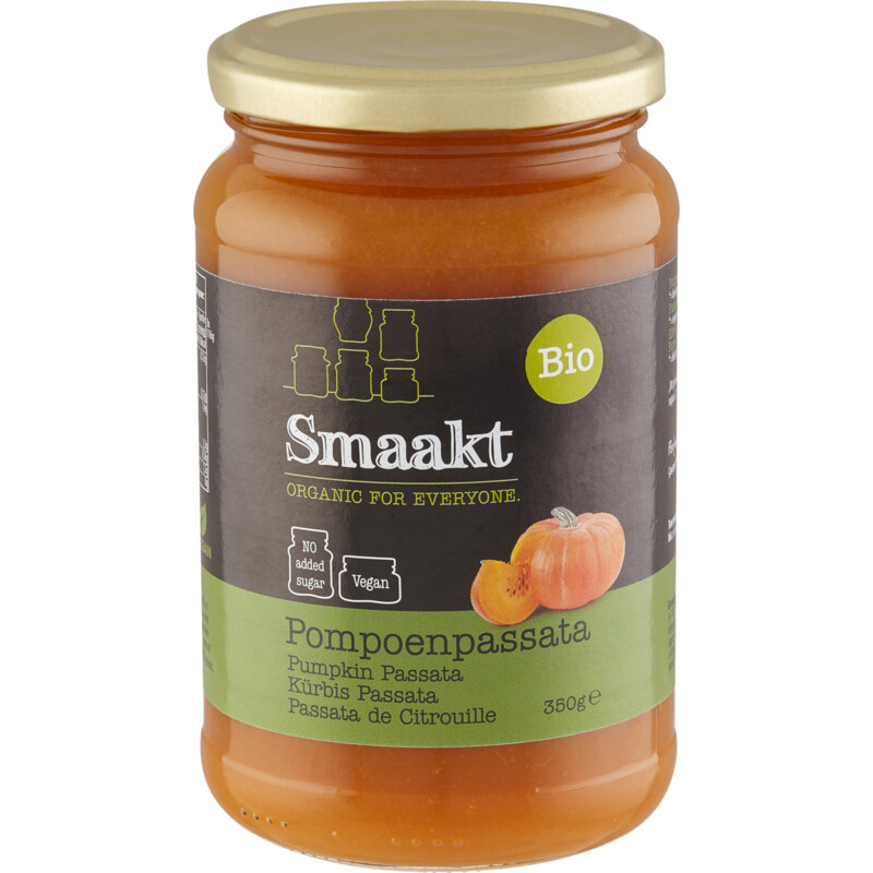 Een afbeelding van Smaakt Pompoenpassata