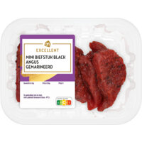 Een afbeelding van AH Excellent Mini biefstuk black angus gemarineerd