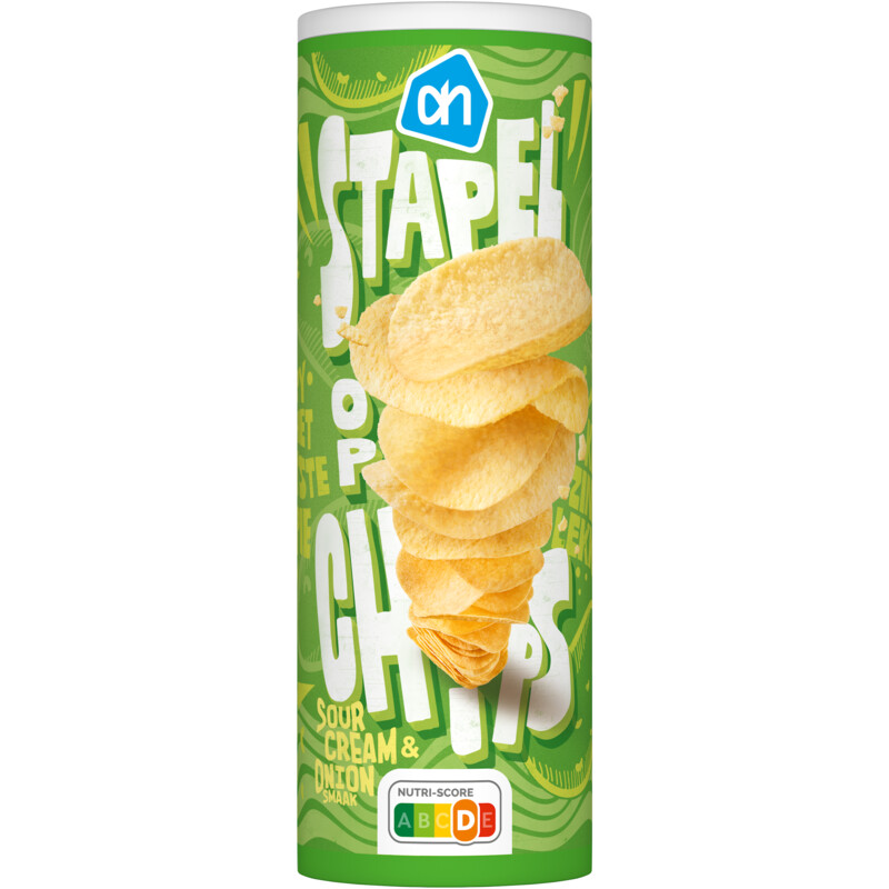 Een afbeelding van AH Stapel op chips sour cream & onion