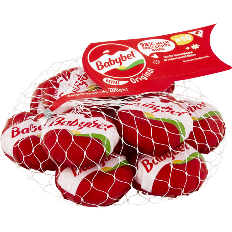 Een afbeelding van Babybel Original mini 10 stuks