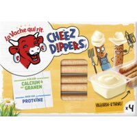 Een afbeelding van La Vache Qui Rit Cheez dippers volkoren & tarwe