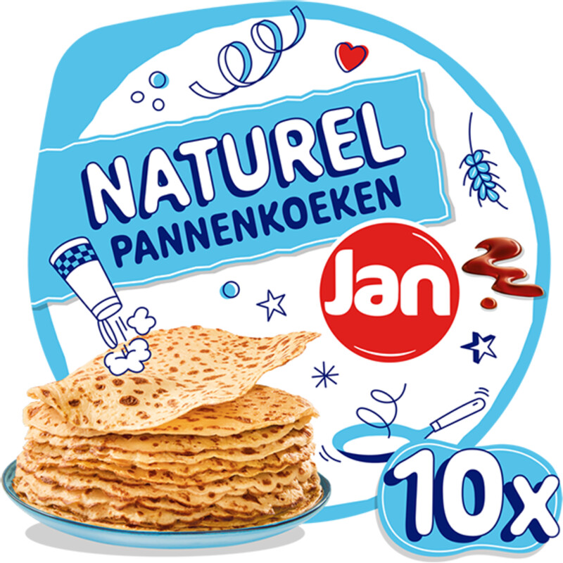 Een afbeelding van Jan Pannenkoeken naturel
