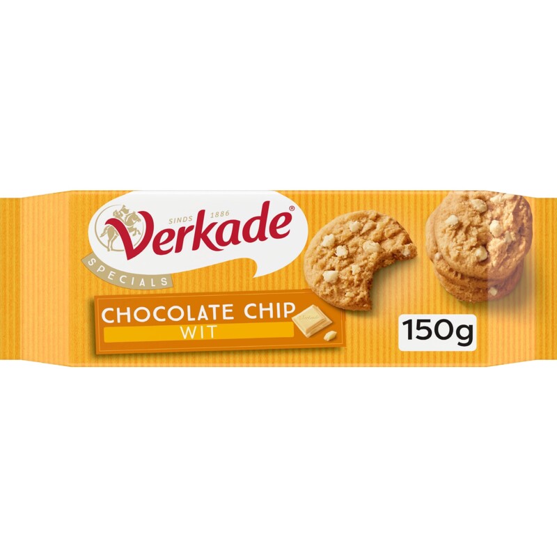 Een afbeelding van Verkade Chocolate chip wit
