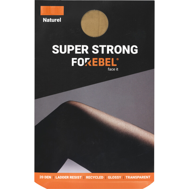 Een afbeelding van Forebel Panty zwart maat M