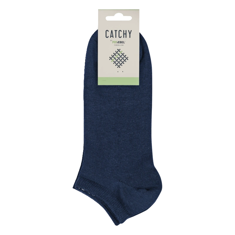 Sneaker sokken donkerblauw maat 36-40