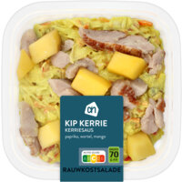 Een afbeelding van AH Rauwkostsalade kip kerrie kerrie saus