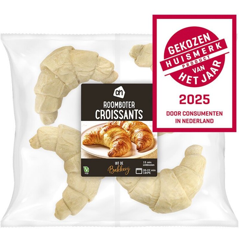 Een afbeelding van AH Roomboter croissants