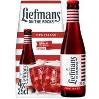Een afbeelding van Liefmans On the rocks 4-pack