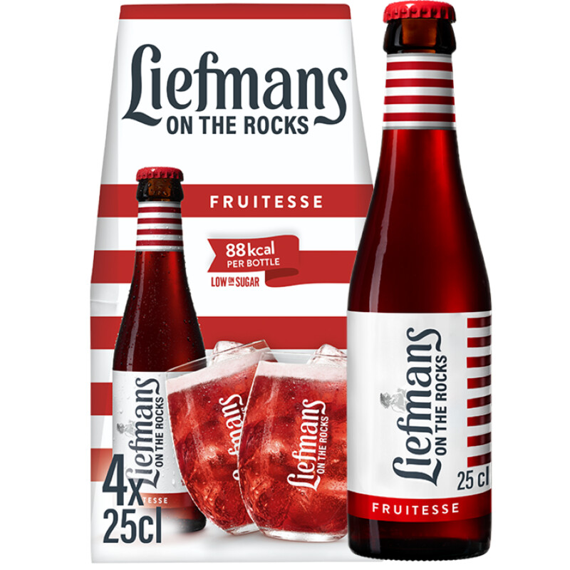 Een afbeelding van Liefmans On the rocks 4-pack