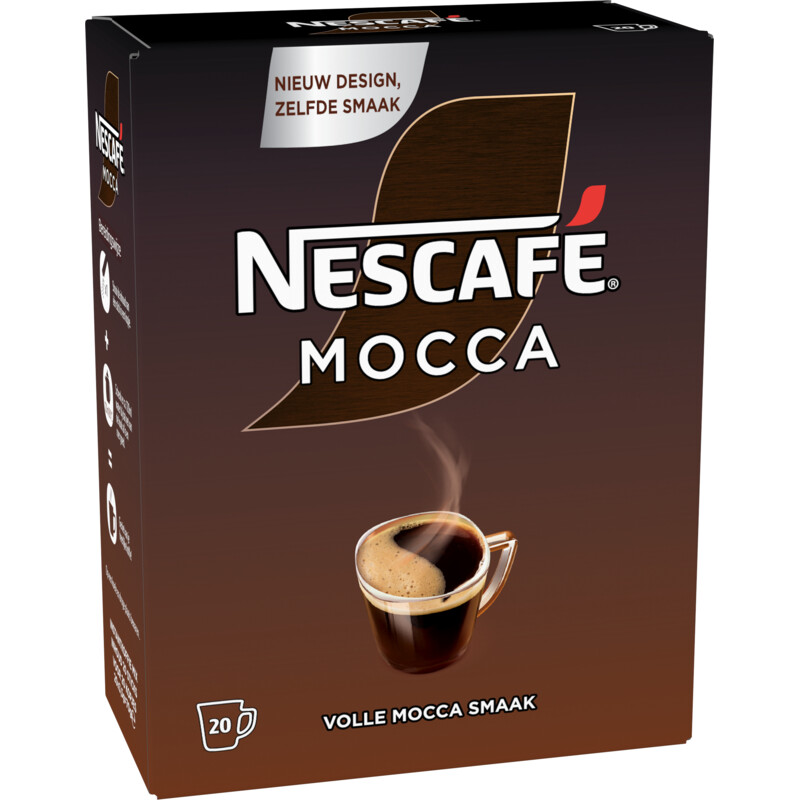Een afbeelding van Nescafé Mocca oploskoffie