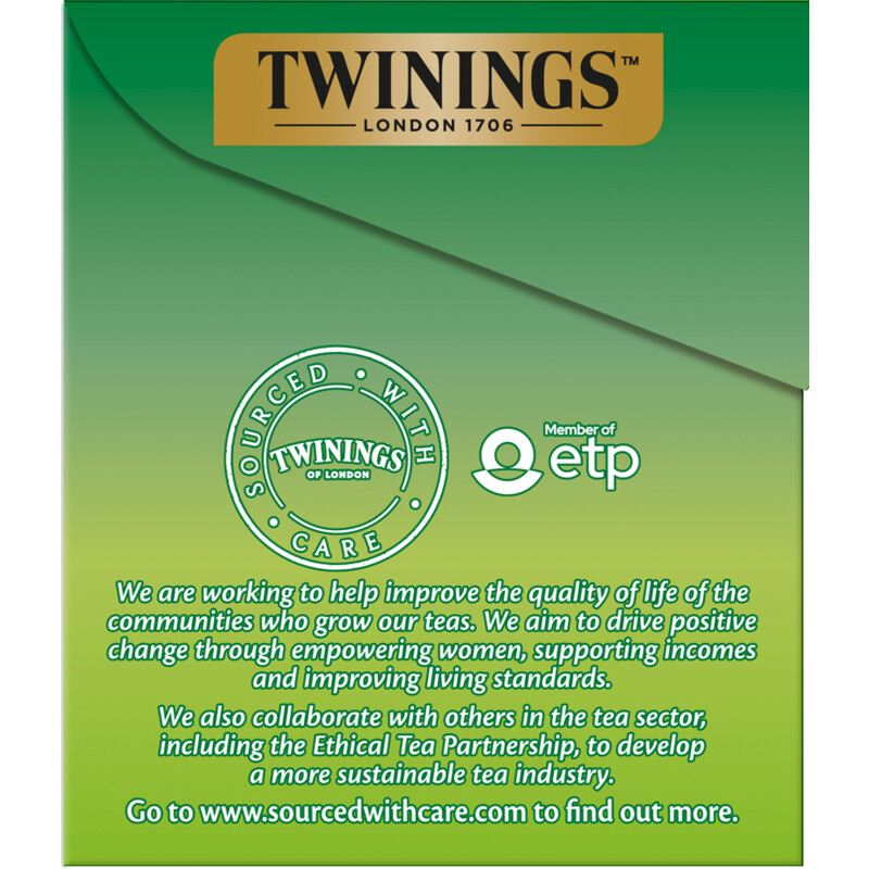 Een afbeelding van Twinings Green tea pure